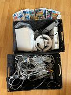 2 sets WII-consoles (wielen, Wii, controllers, kabels,..), Games en Spelcomputers, Spelcomputers | Nintendo Wii, Gebruikt, Met 3 controllers of meer