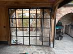 ramen  2 glazen deuren schuifbaar, Doe-het-zelf en Bouw, Glas en Ramen, Ophalen, Zo goed als nieuw, 80 tot 120 cm, 160 cm of meer