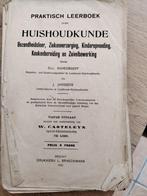 Oud boek "Huishoudkunde" uit 1932, Ophalen of Verzenden
