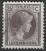 Luxemburg 1926/1928 - Yvert 168 - Charlotte - 25 c. (ST), Verzenden, Luxemburg, Gestempeld