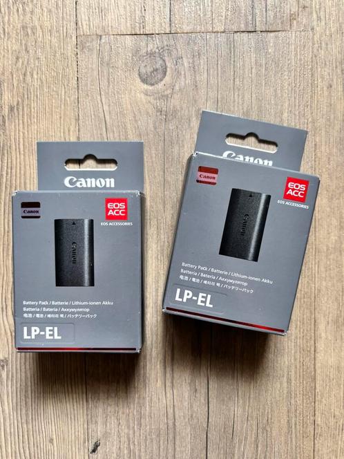 Canon batterij LP-EL 2 stuks, Audio, Tv en Foto, Accu's en Batterijen, Nieuw, Ophalen