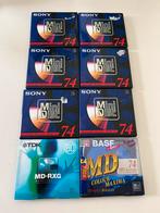 MINIDISCS 8 pièces 74 min neufs dans leur emballage, TV, Hi-fi & Vidéo, Walkman, Discman & Lecteurs de MiniDisc, Enlèvement ou Envoi