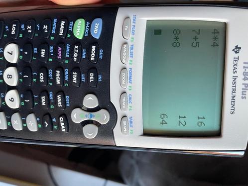 TI 84 plus rekenmachine, Diversen, Rekenmachines, Zo goed als nieuw, Ophalen