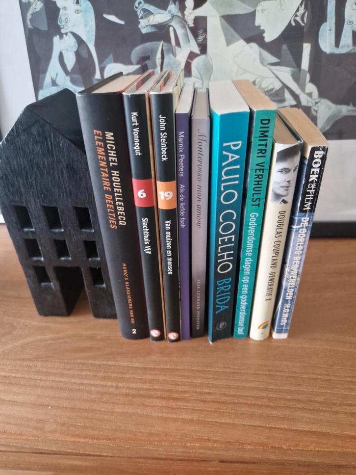 9 Nederlandstalige Romans: Steinbeck,Vonnegut,Coupland,..., Livres, Littérature, Enlèvement ou Envoi