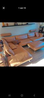 hoeksalon leder, Huis en Inrichting, 250 tot 300 cm, Gebruikt, Ophalen of Verzenden, Modern