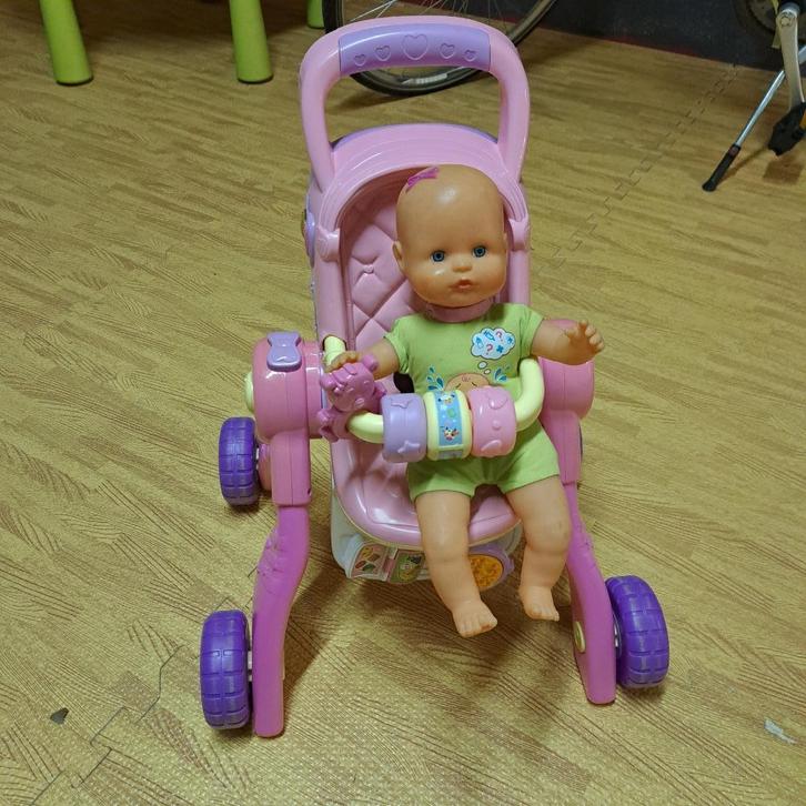 speelgoed kinderwagen Vtech, Kinderen en Baby's, Speelgoed | Educatief en Creatief, Gebruikt, Ontdekken, Ophalen