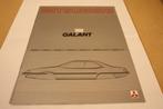 Mitsubishi Galant brochure 1981, Ophalen of Verzenden, Zo goed als nieuw, Folder