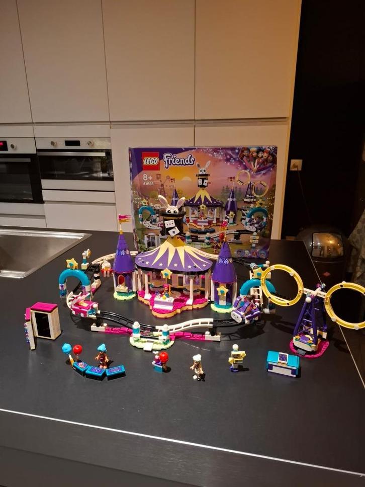Lego Friends 41685 Magische Kermis Achtbaan, Kinderen en Baby's, Speelgoed | Duplo en Lego, Zo goed als nieuw, Lego, Complete set
