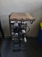 wijnrek zonder flessen, Ophalen, Gebruikt, Metaal, 5 tot 15 flessen