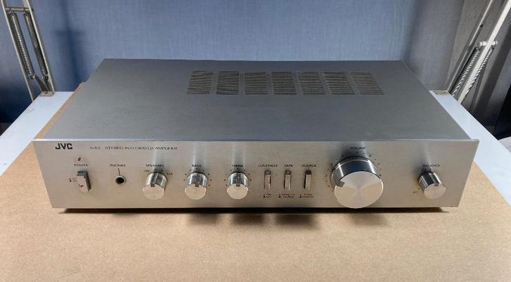 Ampli hi-fi vintage JVC A-S3 (à réparer), Audio, Tv en Foto, Versterkers en Ontvangers, Gebruikt, Stereo, Minder dan 60 watt, JVC