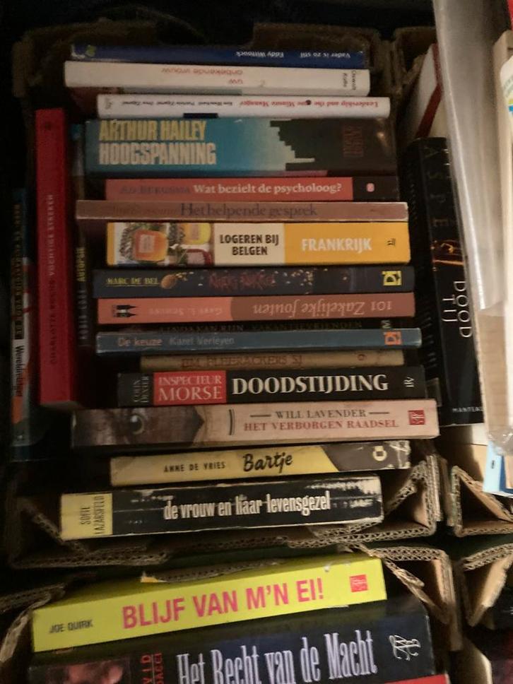 BOEKEN Allerlei 31 OKTOBER Garageverkoop, Boeken, Overige Boeken, Zo goed als nieuw, Ophalen of Verzenden