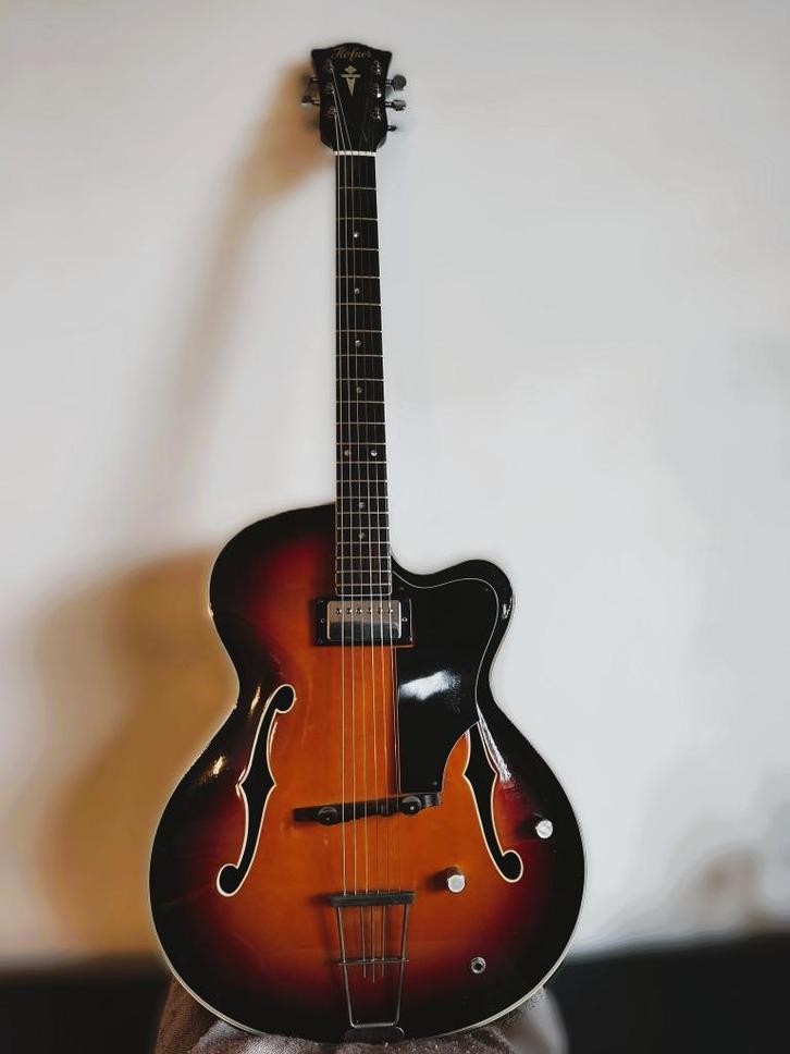 Hofner 4570 - Semi akoestische gitaar, Muziek en Instrumenten, Snaarinstrumenten | Gitaren | Elektrisch, Gebruikt, Hollow body