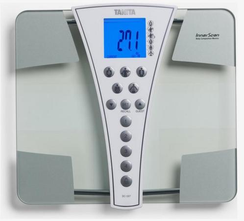 Tanita BC-587 met lichaamsanalyse, Elektronische apparatuur, Weegschalen, Zo goed als nieuw, Ophalen of Verzenden