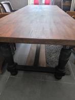 Eettafel, Ophalen of Verzenden, Gebruikt, Eikenhout