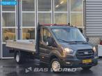 Ford Transit 165pk Open laadbak Dubbellucht Pritsche Trekhaa, Auto's, Bestelwagens en Lichte vracht, 1995 cc, 4 cilinders, Lederen bekleding