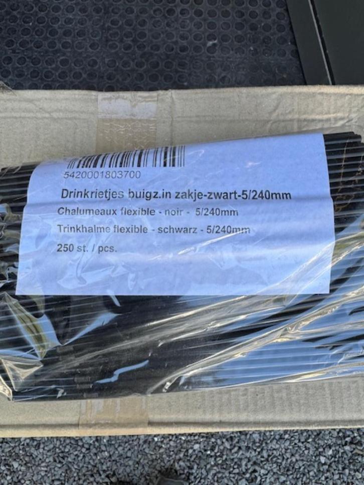 Rietjes, Verzamelen, Glas en Drinkglazen, Nieuw, Overige typen, Ophalen