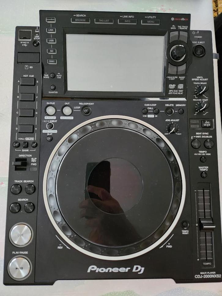 Pioneer DJ set 2 x CDJ 2000 NXS 2 + DJM 900 NXS 2., Muziek en Instrumenten, Dj-sets en Draaitafels, Zo goed als nieuw, Dj-set