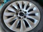 4 velgen BMW met regenbanden 205/55/R16, Auto-onderdelen, Banden en Velgen, Ophalen, Gebruikt, 16 inch, Banden en Velgen