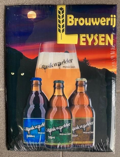 Bier-Reclamebord-Brouwerij-Leysen-Herentals-Geen Emaille, Verzamelen, Merken en Reclamevoorwerpen, Nieuw, Reclamebord, Ophalen of Verzenden