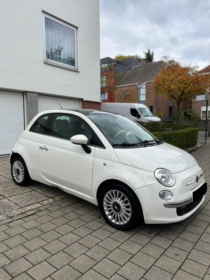 Fiat 500 de 2009 avec 85.000km /1.2 / essence / euro 5., Auto's, Fiat, Particulier, Airconditioning, Benzine, Euro 5, Handgeschakeld