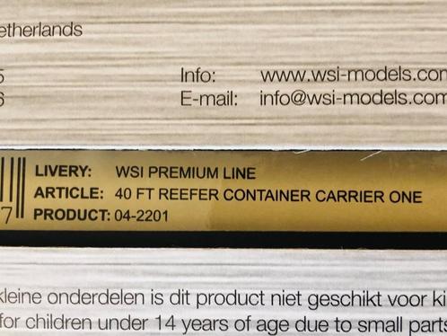 Wsi models 1:50, Hobby en Vrije tijd, Modelauto's | 1:50, Nieuw, Overige typen, Wsi, Verzenden