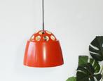 Vintage Hanglamp Space Age Lamp Jaren 60 70 Orange Massive, Huis en Inrichting, Lampen | Hanglampen, Ophalen, Metaal, Space AGe