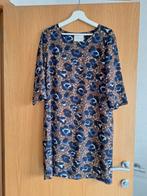 Blauw bruin kleedje Comme ça (maat 38), Kleding | Dames, Jurken, Maat 38/40 (M), Blauw, Zo goed als nieuw, Knielengte