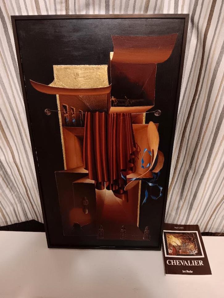 Peinture, Antiek en Kunst, Kunst | Schilderijen | Klassiek, Ophalen of Verzenden