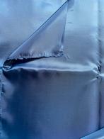 Donkerblauwe voering polyester stof, Hobby en Vrije tijd, Stoffen en Lappen, 200 cm of meer, 30 tot 120 cm, Blauw, Polyester