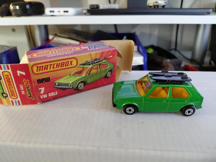 Matchbox 7e VW GOLF 1976 Type "K New" doos, Hobby en Vrije tijd, Modelauto's | Overige schalen, Nieuw, Auto, Ophalen of Verzenden