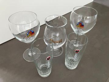 Bierglazen Duvel, Leffe & Jupiler beschikbaar voor biedingen