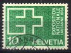 Zwitserland 1963 - Yvert 717 - Tentoonstelling Lausanne (ST), Postzegels en Munten, Verzenden, Gestempeld