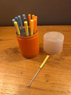 Vintage coctailvorkjes uit de jaren '60, Ophalen