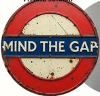 Reclamebord metro Londen Mind the gap - mancave nieuw, Ophalen of Verzenden, Nieuw, Reclamebord