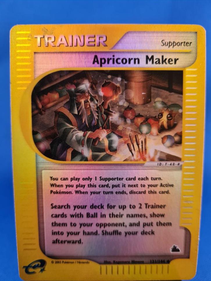 Apricorn Maker 121/144 - Skyridge (Reverse Holo), Hobby en Vrije tijd, Verzamelkaartspellen | Pokémon, Gebruikt, Verzenden