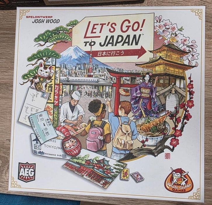 Let's go to Japan! - Bordspel (NL), Hobby en Vrije tijd, Gezelschapsspellen | Bordspellen, Zo goed als nieuw, Ophalen of Verzenden