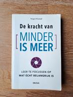 Boek De kracht van minder is meer - Fergus O'Connell, Livres, Conseil, Aide & Formation, Utilisé, Enlèvement ou Envoi