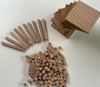MAB materiaal hout (eenheden tientallen honderdtallen), Ophalen of Verzenden, Zo goed als nieuw, Rekenen