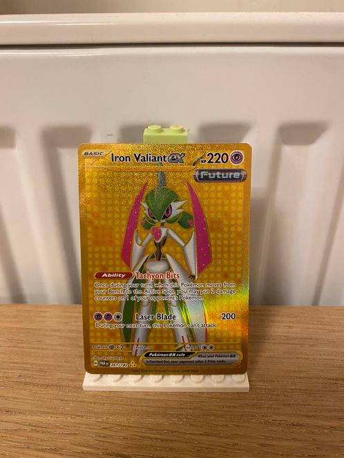 Iron Valiant ex 261/182 - Pokemon kaart, Hobby en Vrije tijd, Verzamelkaartspellen | Pokémon, Nieuw, Losse kaart, Foil, Ophalen of Verzenden