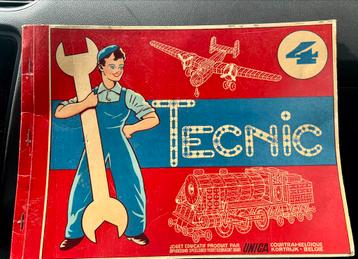 Tecnic no 4 Unica - vintage handleiding