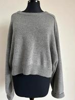 Loulou studio grijs trui bruzzi mt m, Kleding | Dames, Verzenden, Zo goed als nieuw, Maat 38/40 (M), Grijs