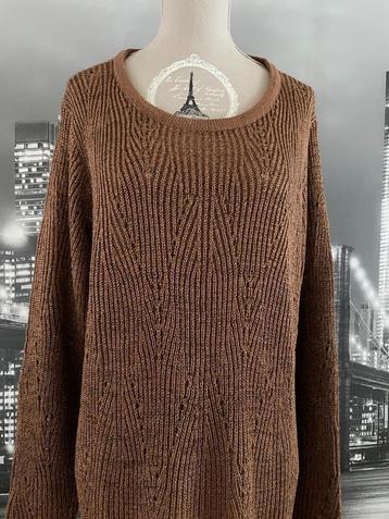 NIEUW prachtige bruine winter trui pull - 48 beschikbaar voor biedingen