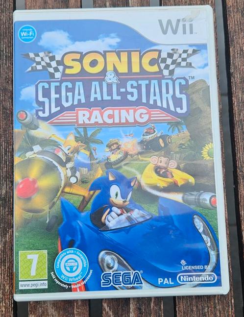 Sonic Sega All Stars Racing, Games en Spelcomputers, Games | Nintendo Wii, Zo goed als nieuw, Ophalen of Verzenden