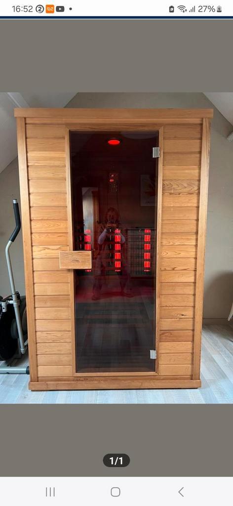 Infra rood jacuzzi, Sport en Fitness, Sauna, Ophalen of Verzenden