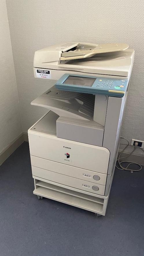 Photocopieur / scanner A3 N&B Canon IR 2270, Computers en Software, Printers, Gebruikt, Kopieermachine, Overige technieken, Faxen