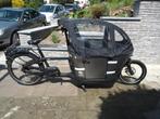 Carqon klassieke E2 bakfiets, Fietsen en Brommers, Fietsen | Bakfietsen, 3 kinderen, Zo goed als nieuw, Elektrisch, Ophalen