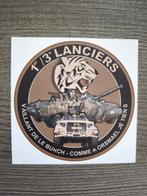 Sticker 1ste/3e LANCERS VAN HET BELGISCHE LEGER, Ophalen of Verzenden
