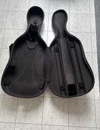 4/4 halfharde lichtgewicht zwarte cellokoffer, Muziek en Instrumenten, Ophalen, Gebruikt, Cello