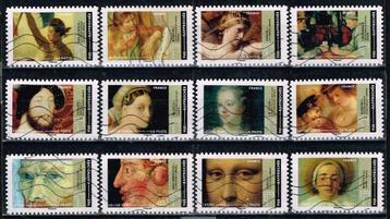 Postzegels uit Frankrijk - K 3994 - schilderijen