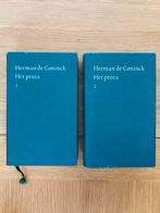 Herman de Coninck Het Proza tweedelige bundels, Livres, Poèmes & Poésie, Comme neuf, Enlèvement ou Envoi